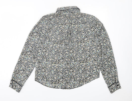 Womens UK Size 10 Atmosphere Multicoloured Basic Button-Up