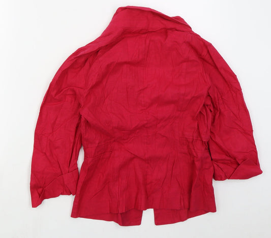Womens UK Size 10 Marks and Spencer Pink Jacket