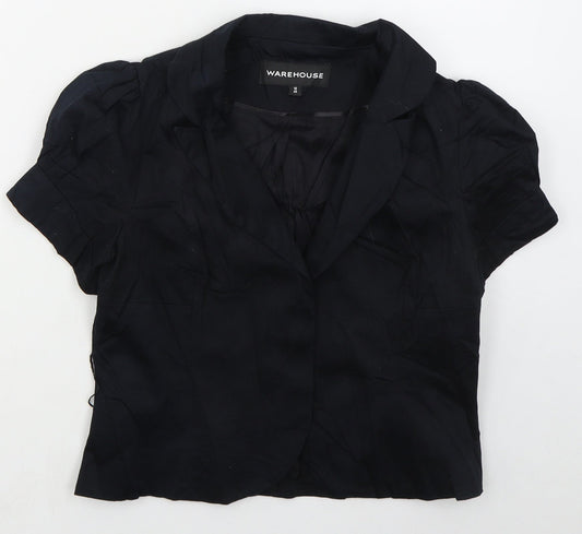 Womens UK Size 12 Warehouse Black Jacket