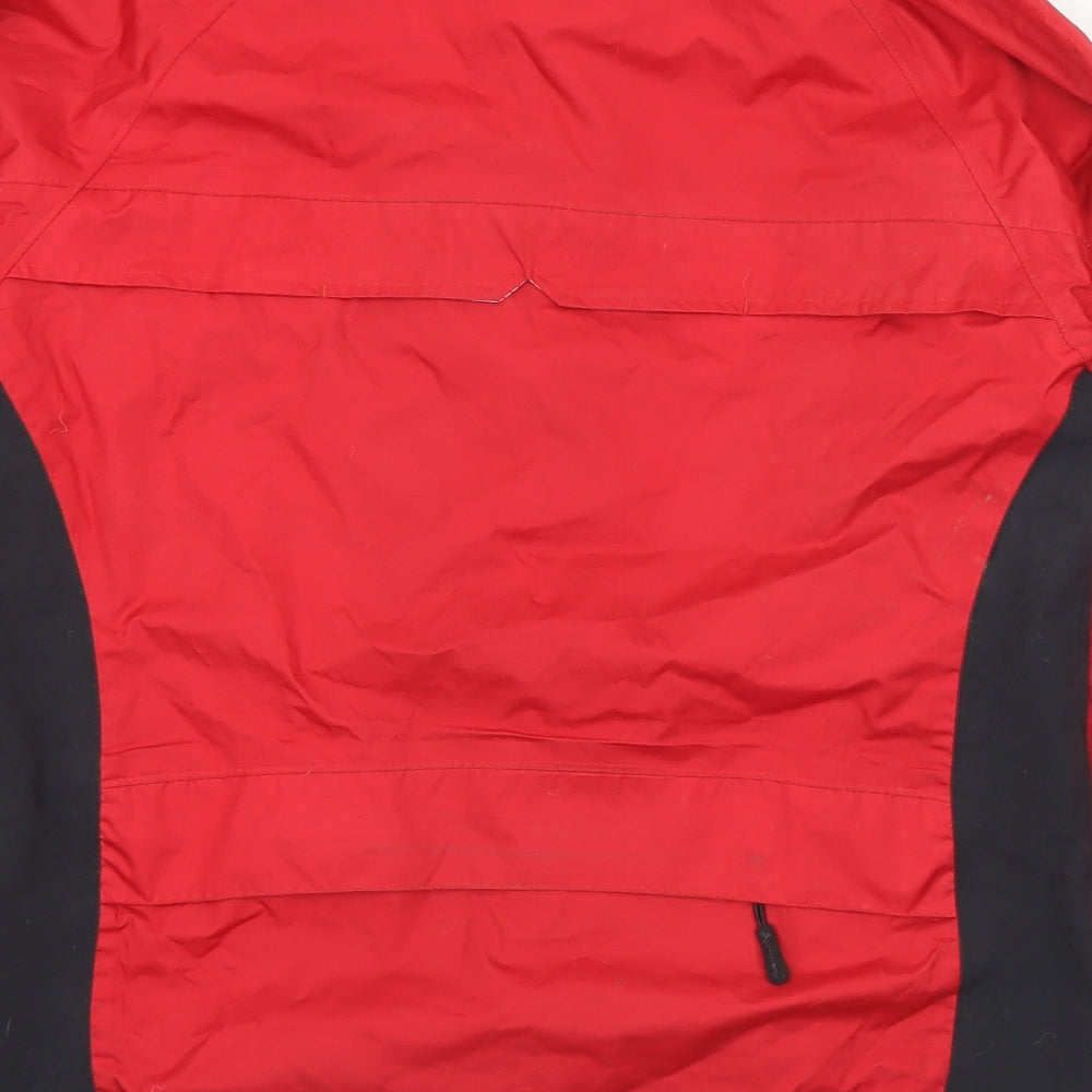 Womens UK Size 8 Altura Red Anorak Coat