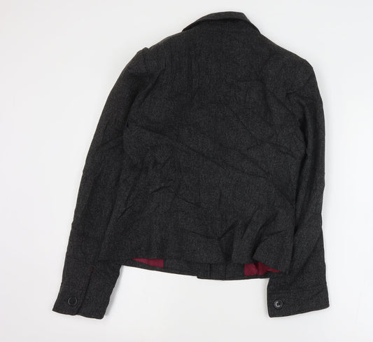 Primark Womens Grey Polyester Jacket Suit Jacket Size 12