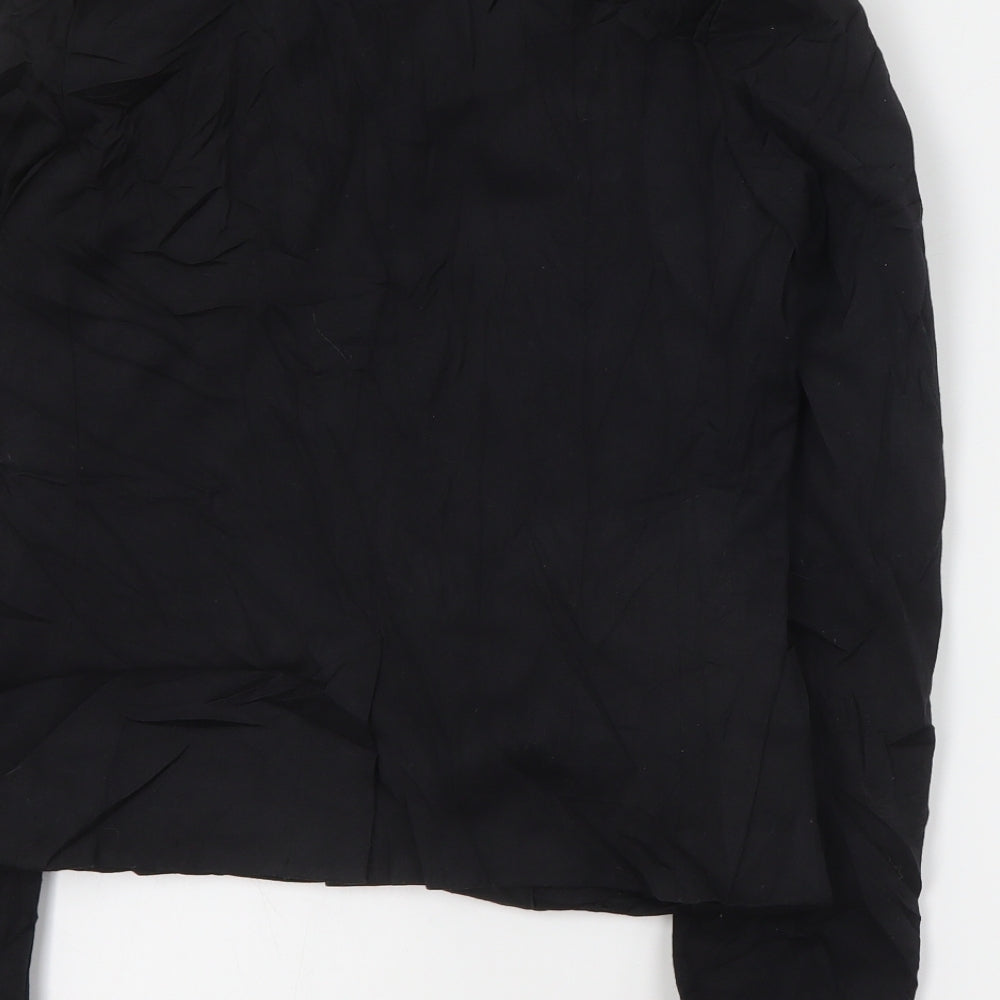 Womens UK Size 8 H&M Black Jacket