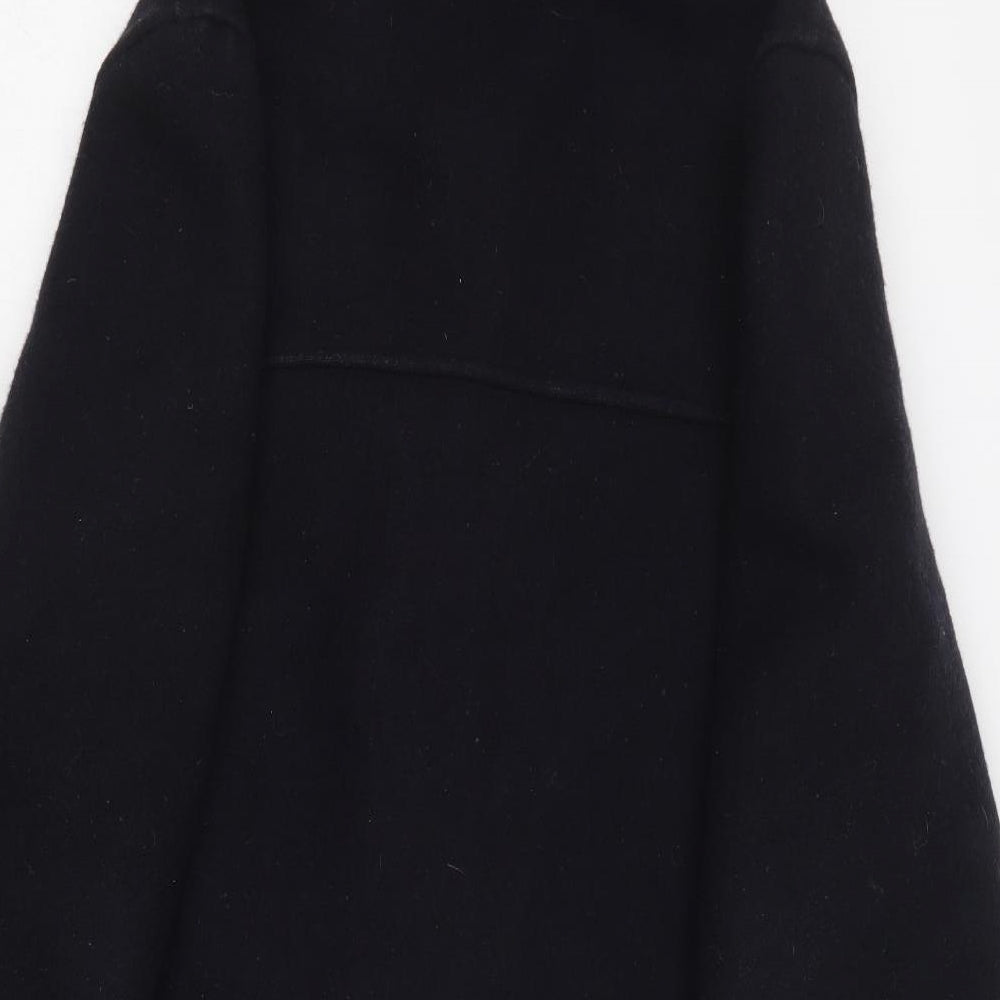 Womens UK Size L Preworn Blue Overcoat