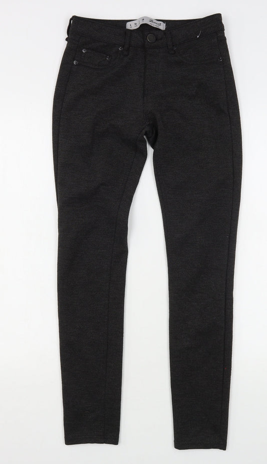 Womens UK Size 6 Denim & Co. Regular Fit Grey Trousers