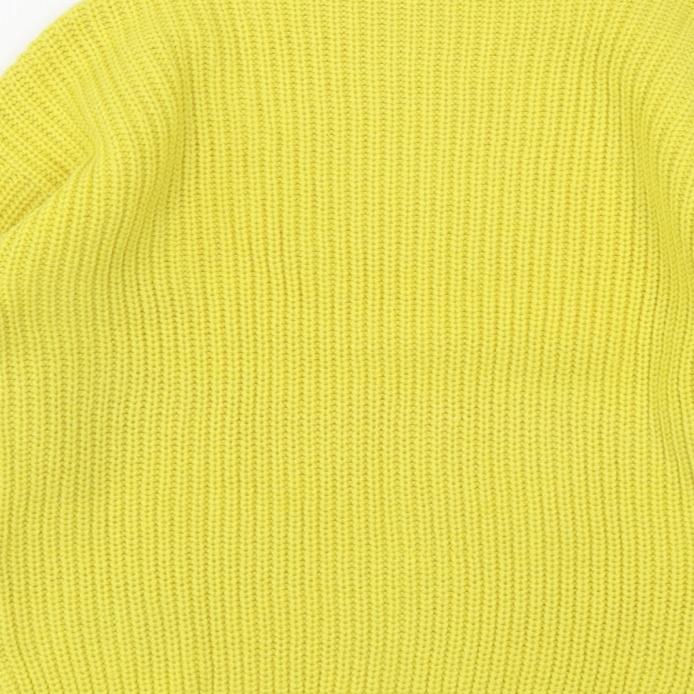 Womens UK Size 6 Dorothy Perkins Yellow Pullover Jumper