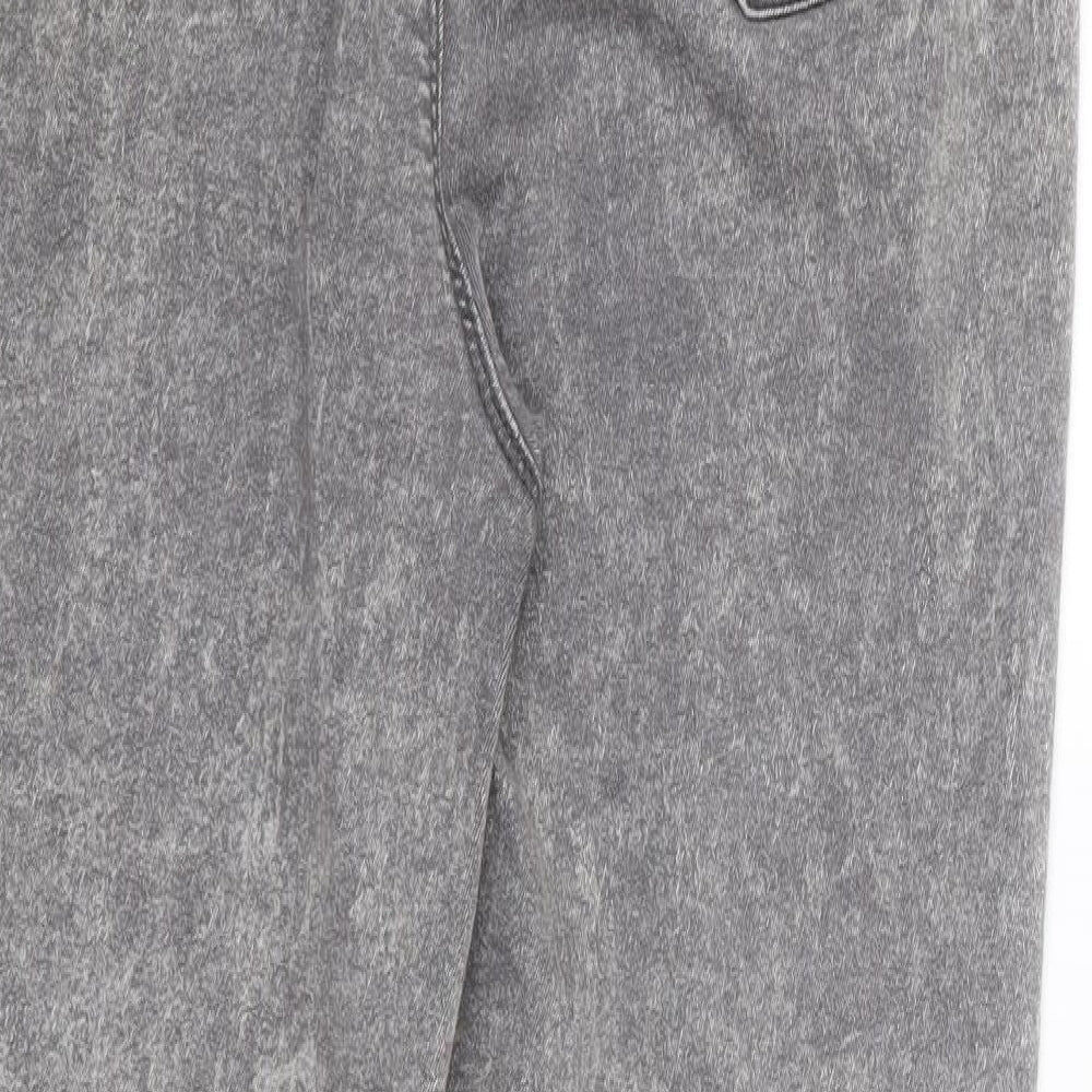 Womens UK Size 12 Papaya Regular Fit Jegging Grey Jeans