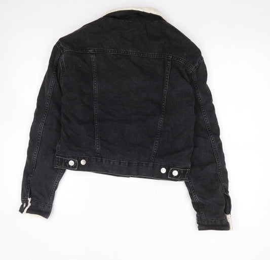Womens UK Size 6 Topshop Black Jacket
