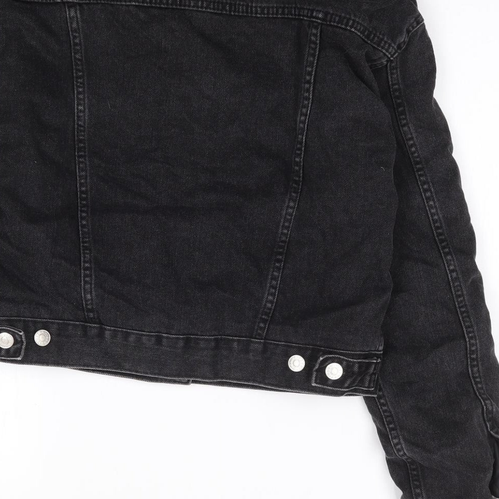 Womens UK Size 6 Topshop Black Jacket