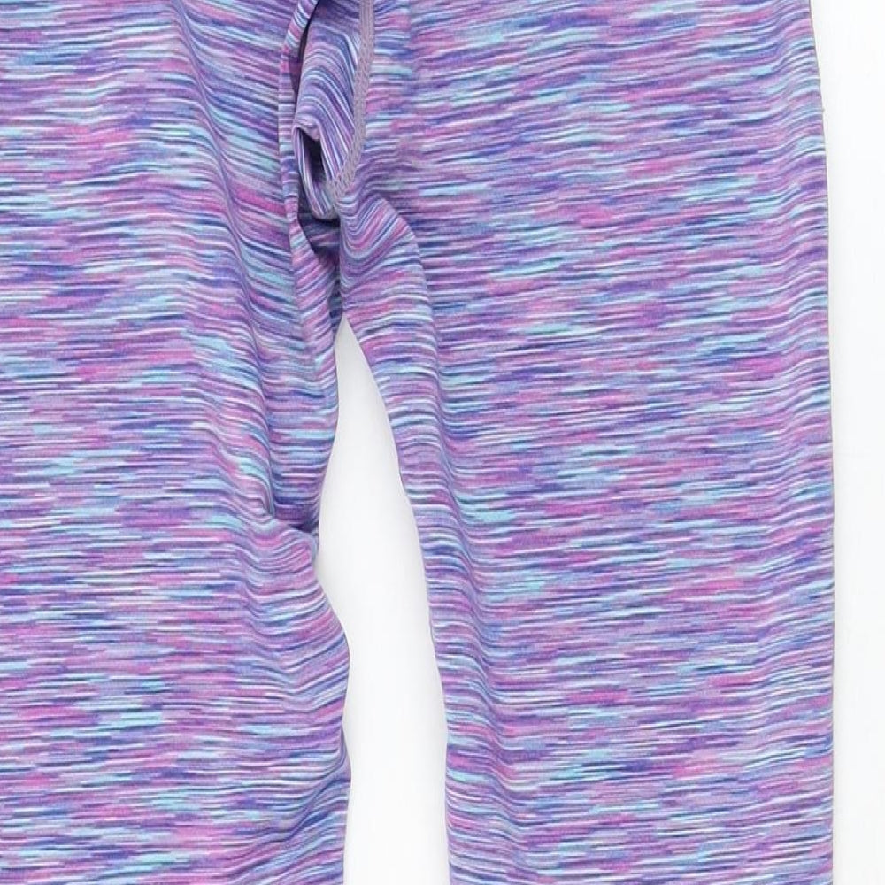 More Mile Girls Purple Polyester Jogger Trousers Size XS Regular Pullover - Leggings