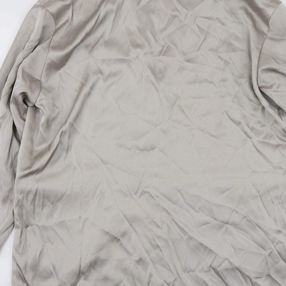 H&M Womens Silver Jacket Size S