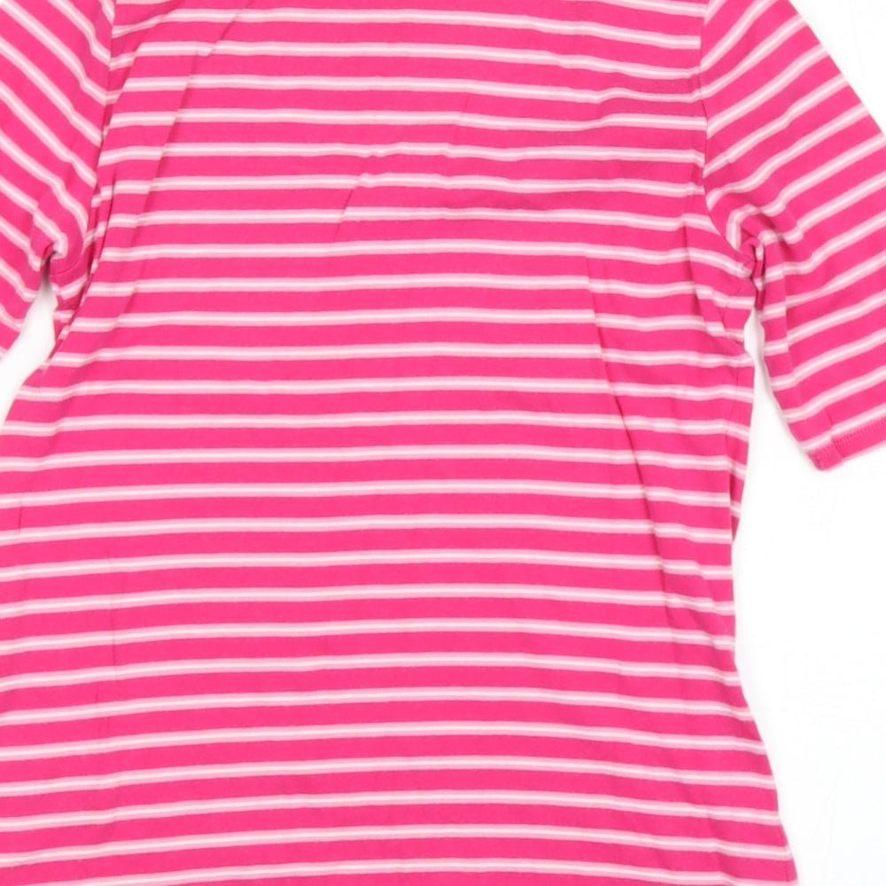 Womens UK Size 10 Marks and Spencer Pink Pullover Jumper