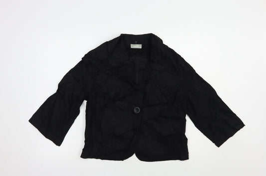 Womens UK Size 16 Wallis Black Jacket
