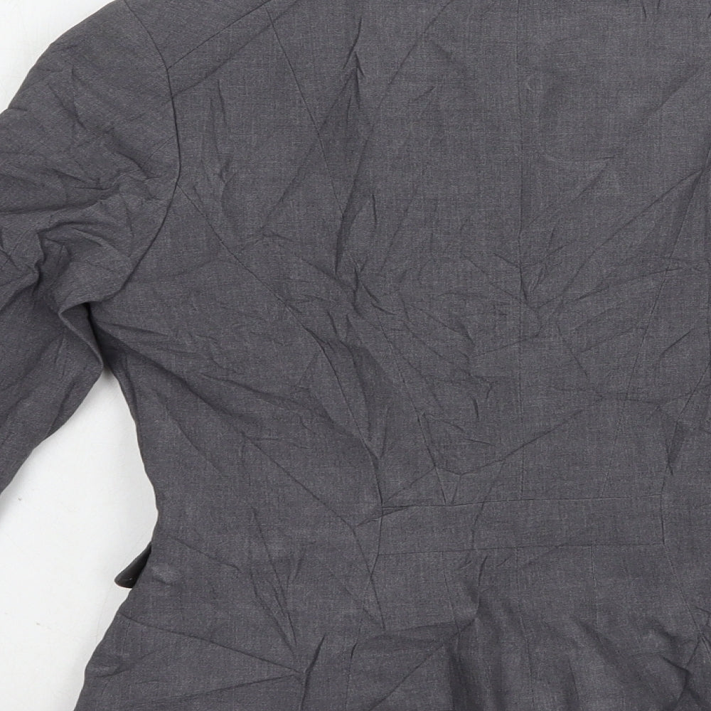 Womens UK Size 8 H&M Grey Jacket