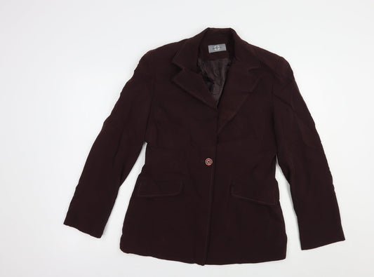Womens UK Size 12 AMARANTO Purple Jacket