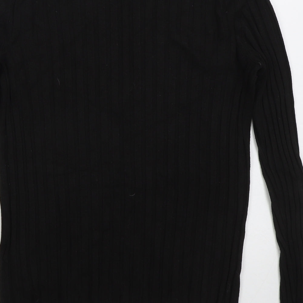 Womens UK Size 10 New Look Black Pullover Jumper