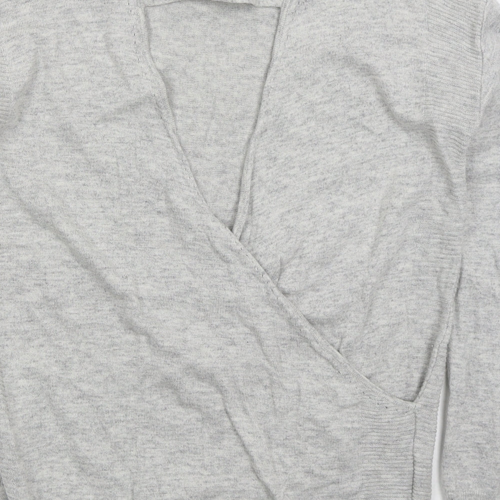 Womens UK Size 10 NEXT Grey Pullover Jumper