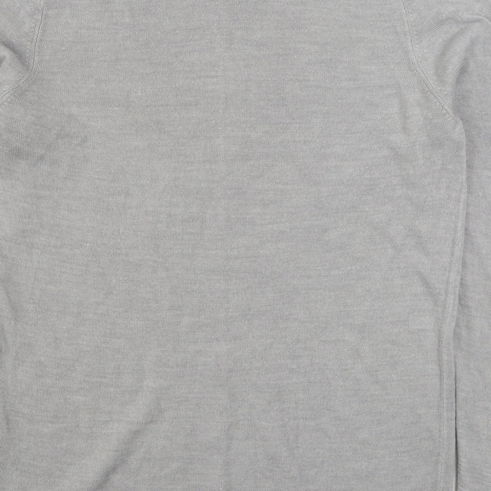 Womens UK Size 12 Marks and Spencer Grey Pullover Jumper