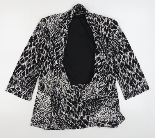 Womens UK Size 12 Roman Black Jacket