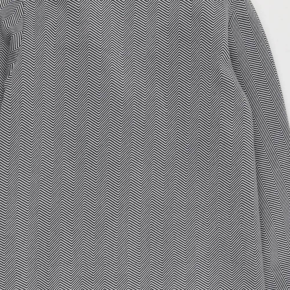 Womens UK Size 14 Anne De Lancay Black Overcoat