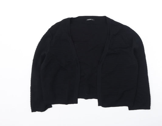 Womens UK Size 10 Roman Black Cardigan Jumper