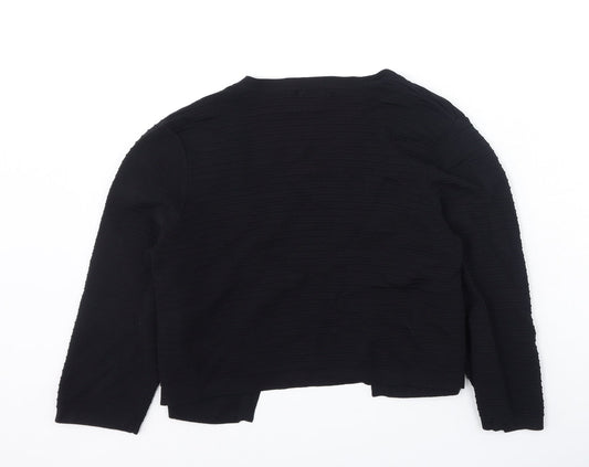 Womens UK Size 10 Roman Black Cardigan Jumper