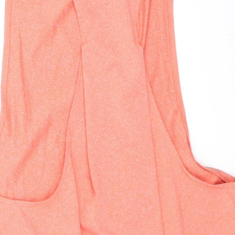 SheIn Womens Pink Cotton Camisole Tank Size S Round Neck