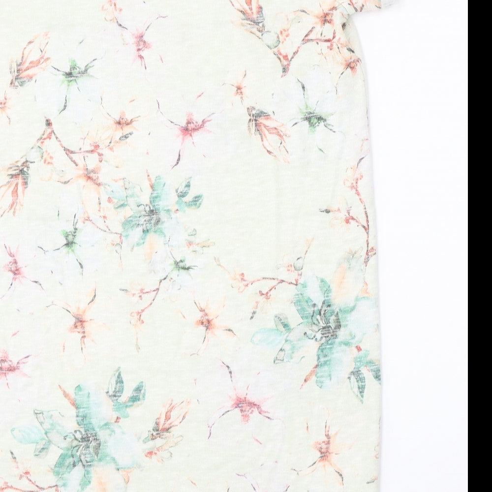 George Womens Multicoloured Round Neck Geometric Polyester Pullover Jumper Size 18