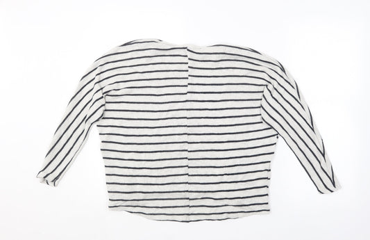 Womens UK Size S New Look White Pullover Jumper