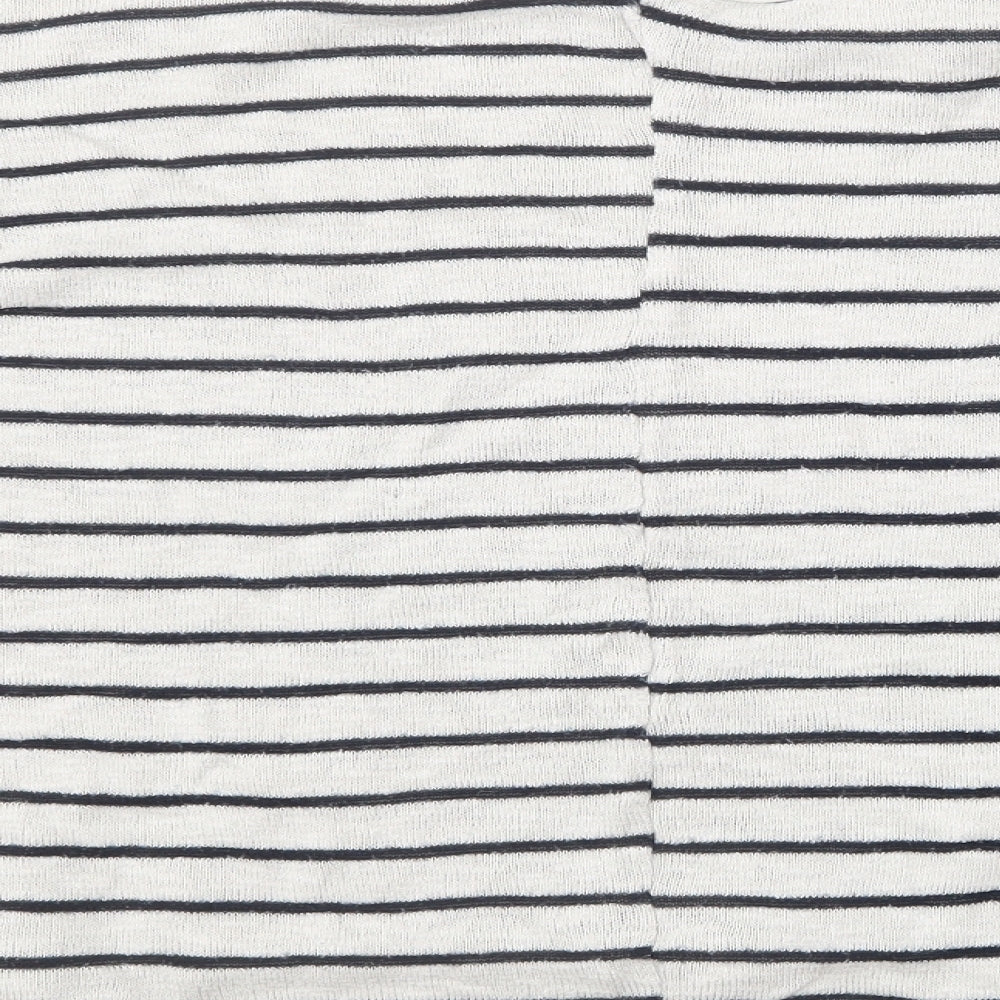 Womens UK Size S New Look White Pullover Jumper