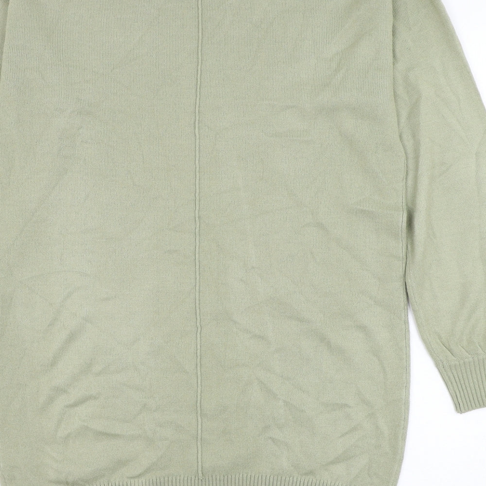 Womens UK Size S NEXT Green Pullover Jumper
