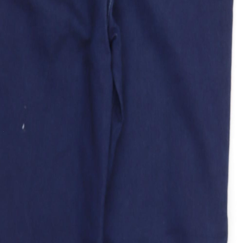 Womens UK Size M Dunnes Stores Regular Fit Harem Blue Trousers