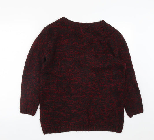 Womens UK Size 10 Matalan Red Pullover Jumper