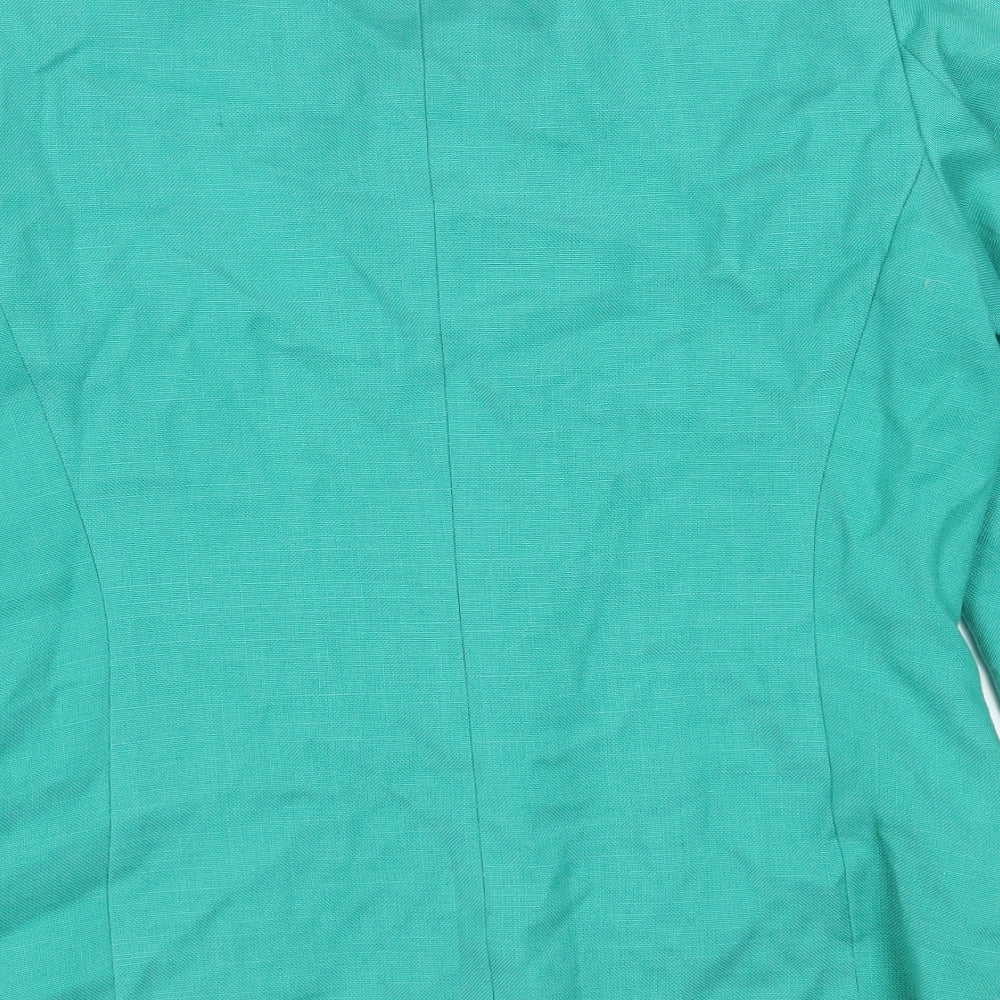 Womens UK Size 14 David Barry Green Jacket