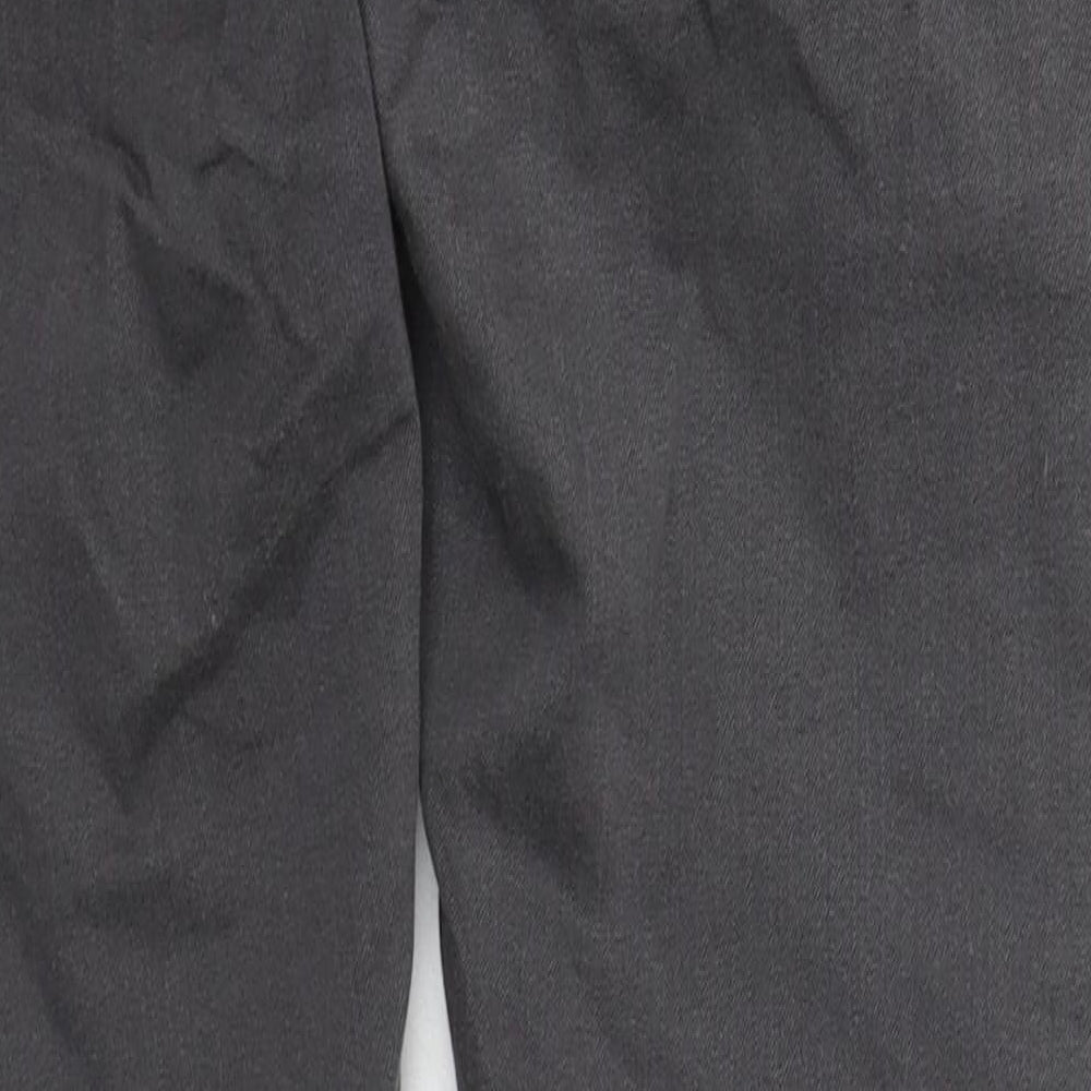 Topshop Womens Grey Cotton Skinny Jeans Size 28 in L30 in Regular Button