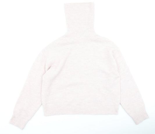 Womens UK Size S New Look Pink Pullover Jumper