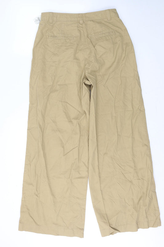 Womens UK Size 4 Gap Regular Fit Beige Trousers