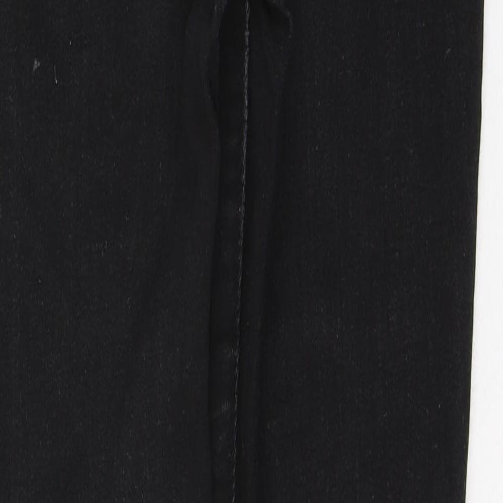 SheIn Womens Black Cotton Skinny Jeans Size XS L28 in Regular Button