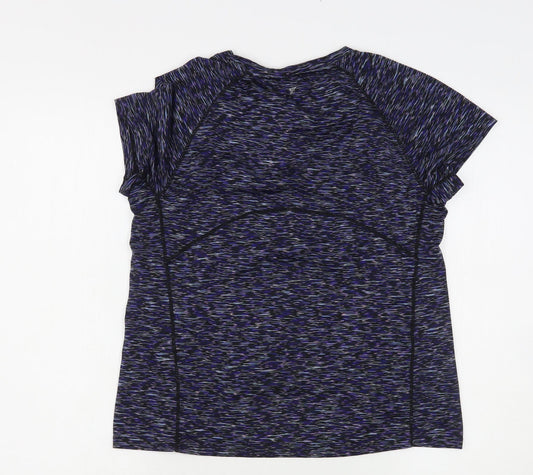Womens UK Size 10 Atmosphere Multicoloured Basic T-Shirt