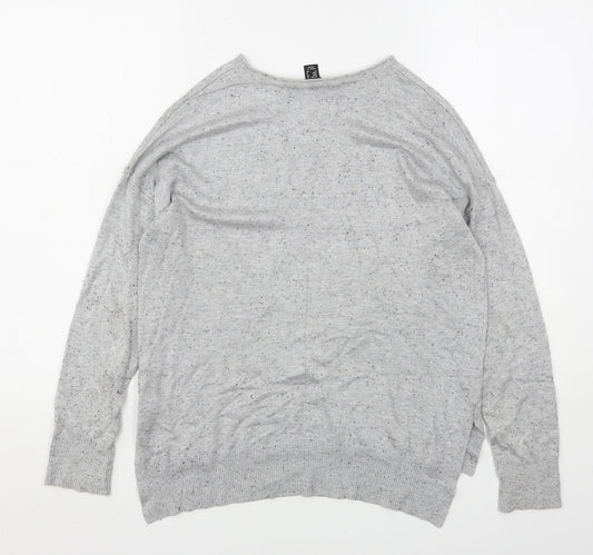 Womens UK Size 12 Atmosphere Grey Pullover Jumper