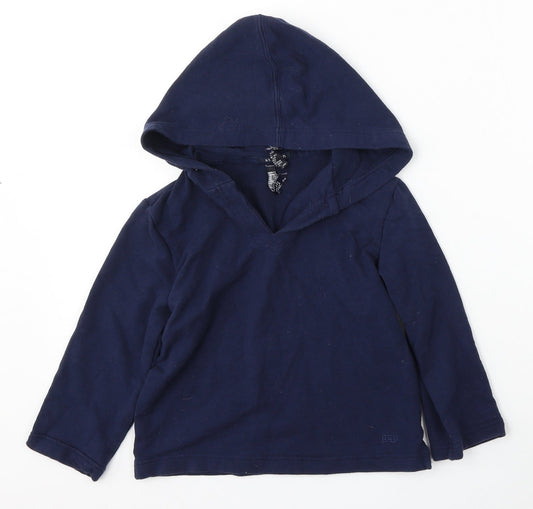 Womens UK Size 4 Gap Blue Pullover Hoodie