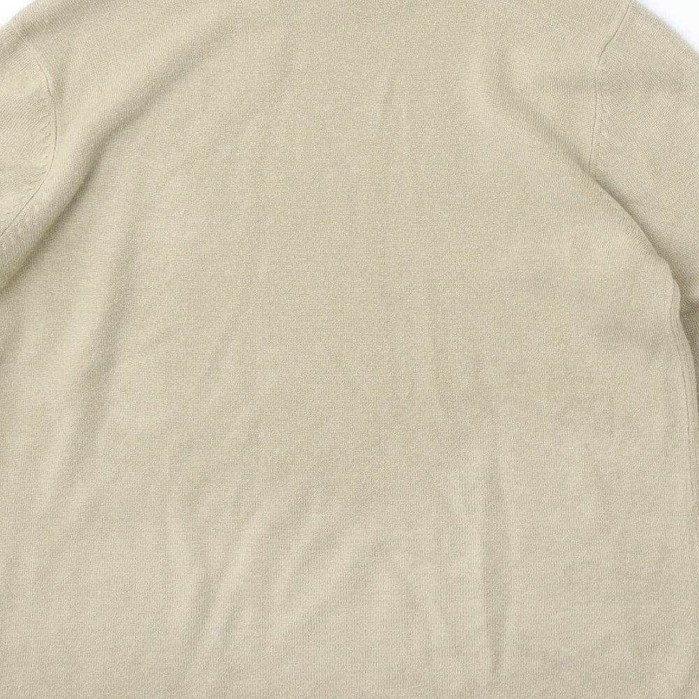 Womens UK Size S BM Collection Beige Pullover Jumper