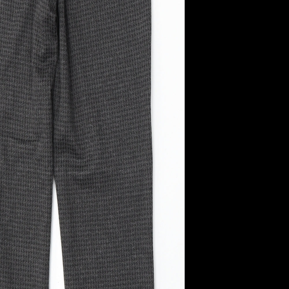 Womens UK Size 10 Marks and Spencer Regular Fit Grey Trousers