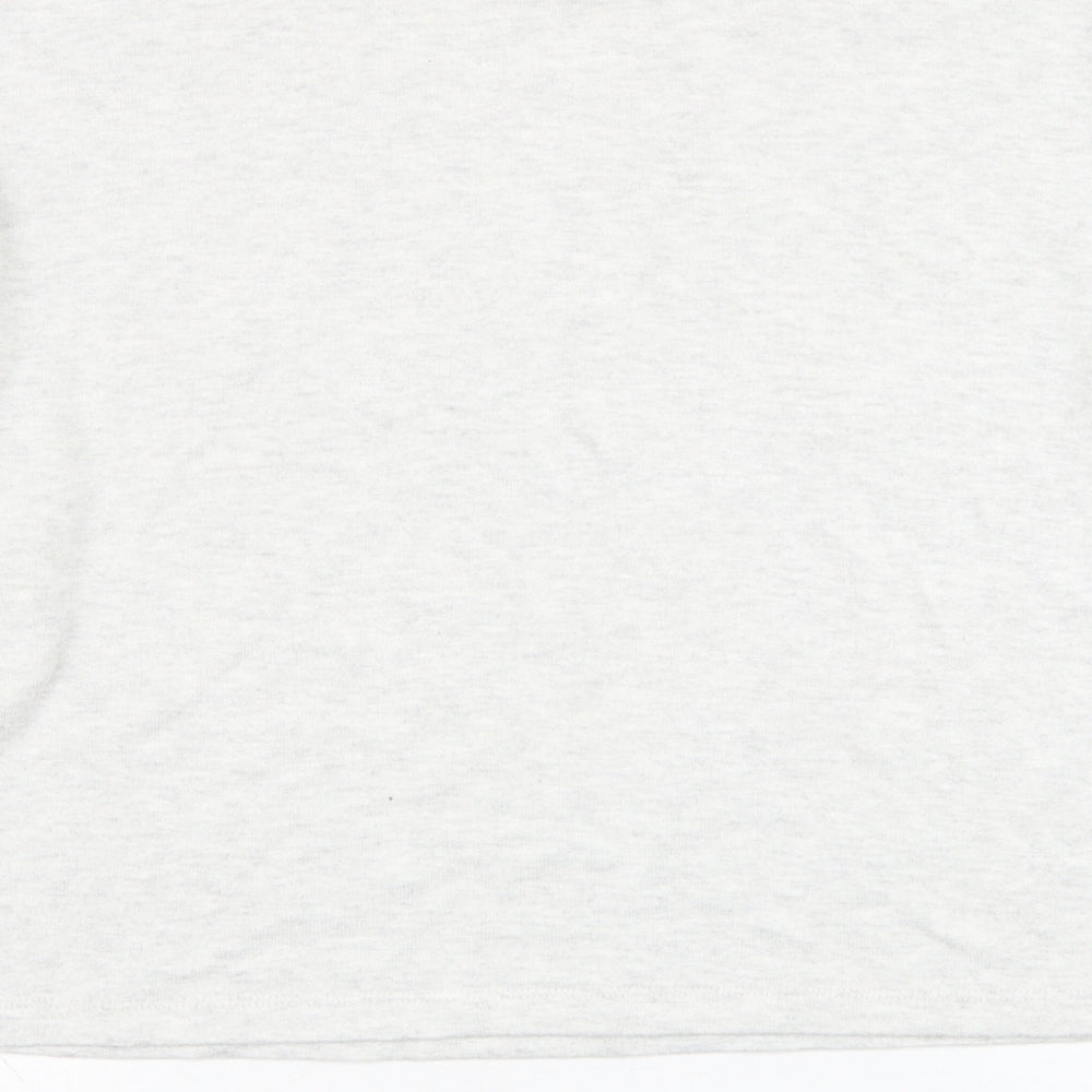 Primark Womens Grey Mock Neck Viscose Pullover Jumper Size 12