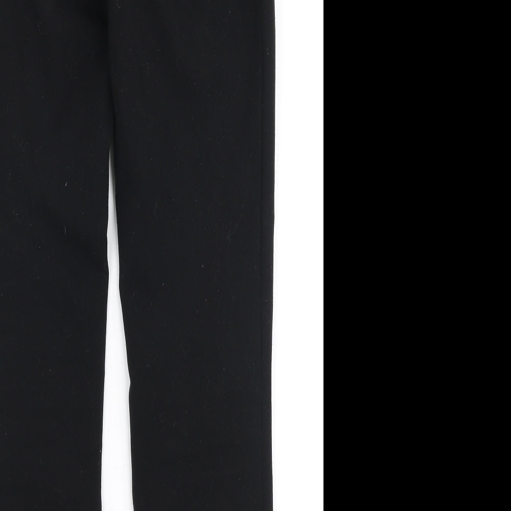 Womens UK Size 8 H&M Slim Fit Black Trousers