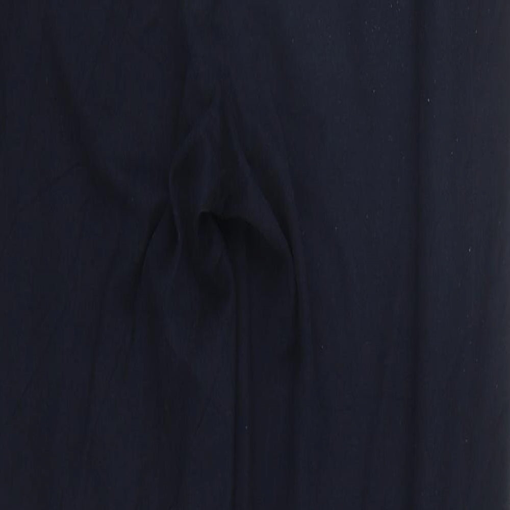Womens UK Size 10 Marks and Spencer Regular Fit Blue Trousers