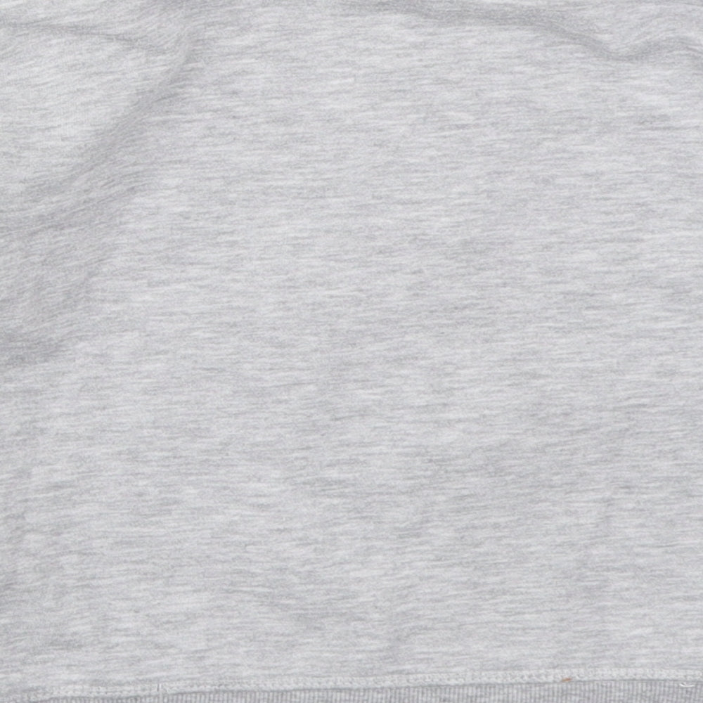 Primark Girls Grey Cotton Pullover Sweatshirt Size 6-7 Years Pullover - Heart