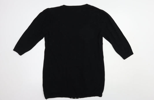 Womens UK Size 14 Dunnes Stores Black Pullover Jumper
