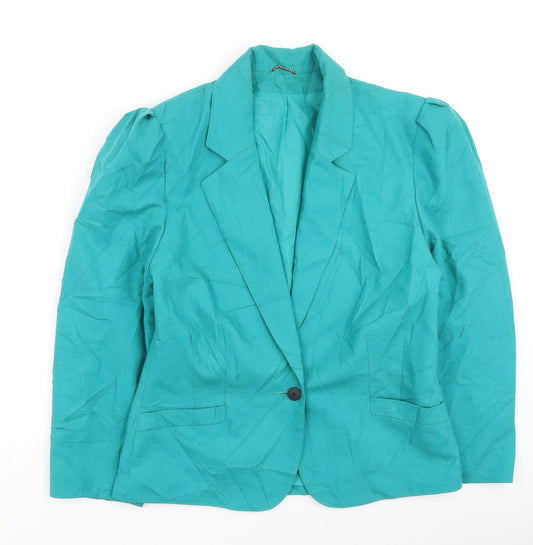 Womens UK Size 12 Dorothy Perkins Green Jacket
