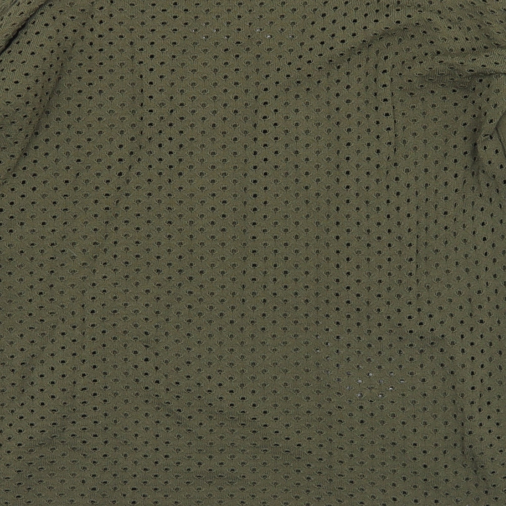 Womens UK Size 8 Topshop Green Pullover Jumper