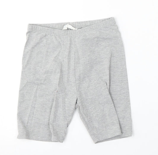 Primark Womens Grey Polyester Sweat Shorts Size 6 L5 in Regular